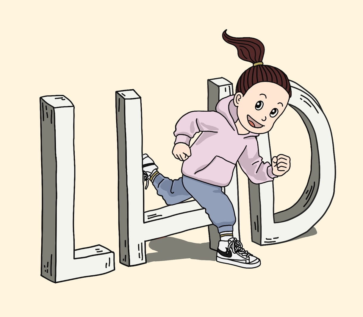 ペン、水彩画でイラストを描きます 人物、動物、建物など、オシャレでかっこよく、かわいく描きます イメージ2