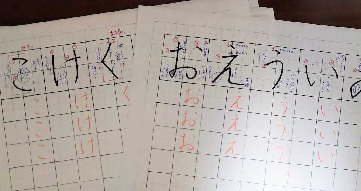 大人の方向け♪ひらがなを美文字に導きます ～初心者から上級者まで～美文字が書けるオリジナル手本＆練習帳 イメージ2