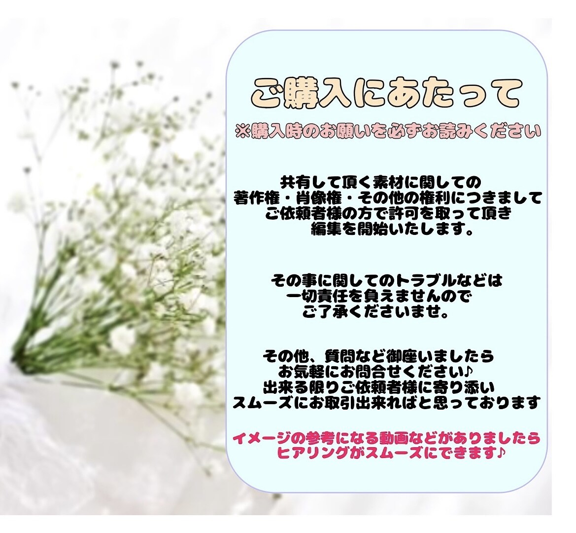YouTubeの動画編集を代行致します ママ目線/女性目線/で1つずつ丁寧に動画編集させてもらいます イメージ3