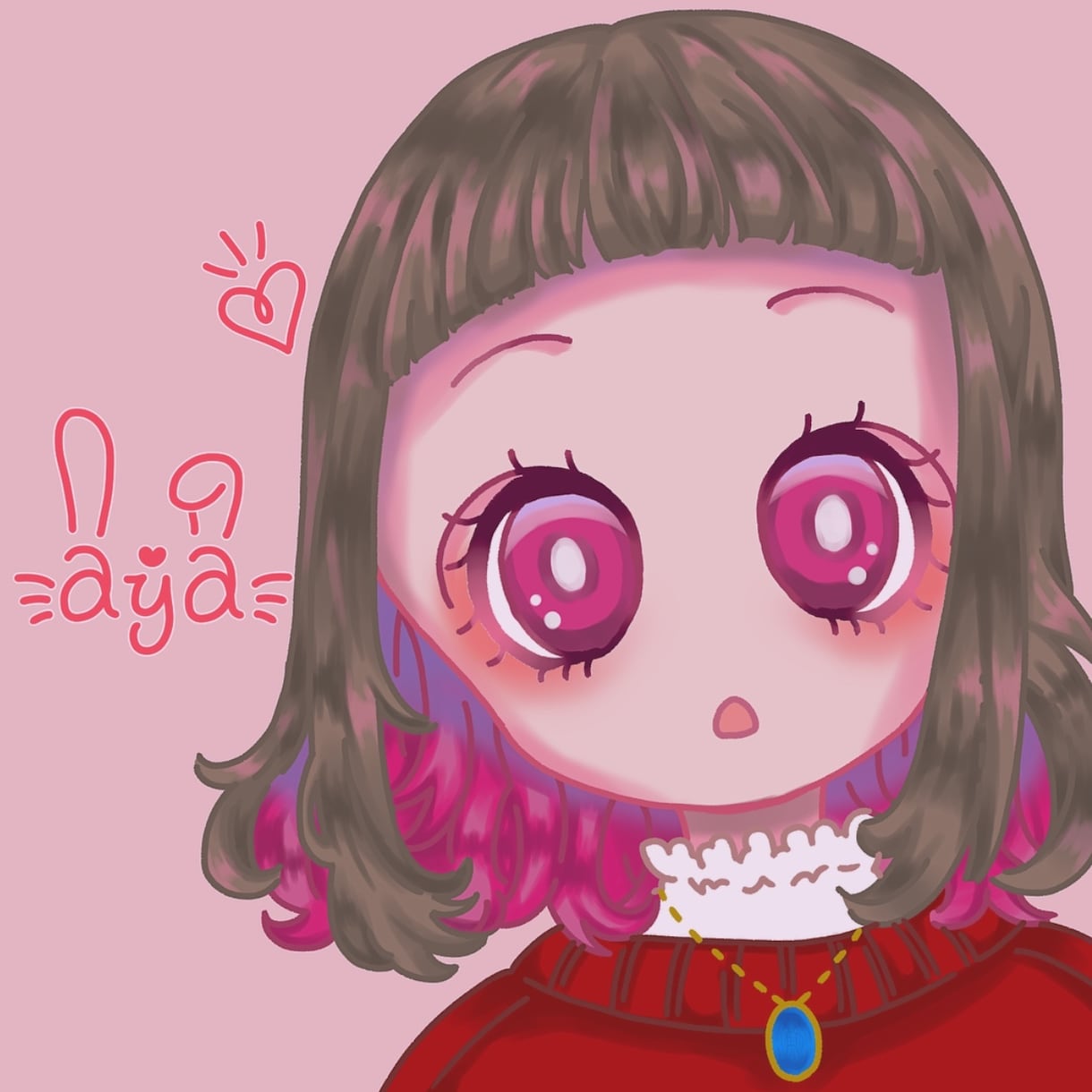 かわいい女の子やミニキャラのイラストお描きします LINEやInstagramでお友達と差をつけてみませんか？ イメージ2
