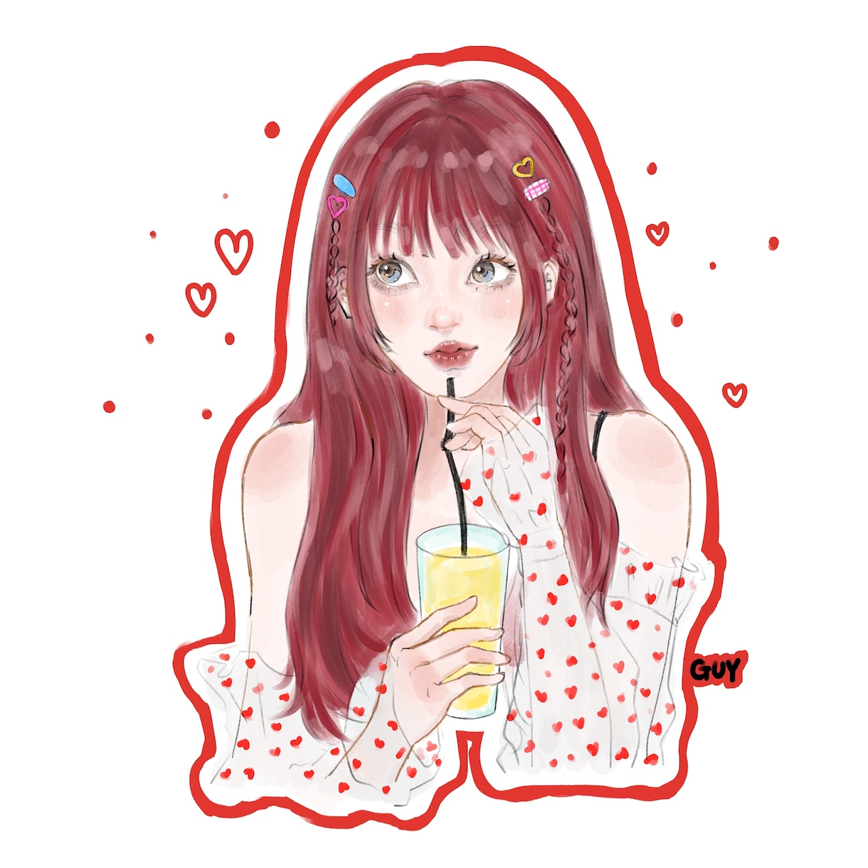 シンプルでカラフル！あなただけのイラスト描きます アイコンなど、おしゃれなイラストがほしい方へ☺︎ イメージ4