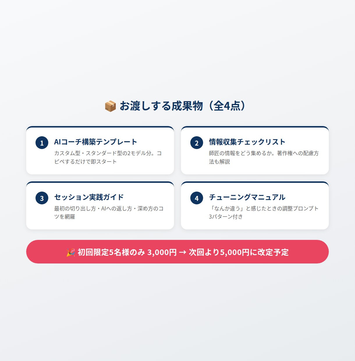 あなた専用AIコーチ•カウンセラー作る方法教えます プロのコーチが設計！AIで24時間セルフコーチング イメージ8