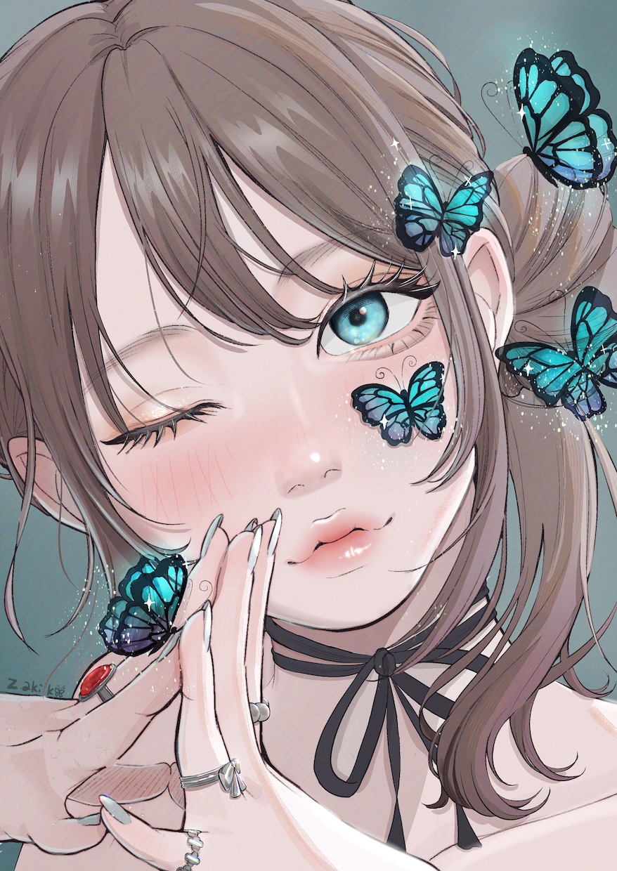 リアル調×やわらかい表現の人物イラストを描きます SNSアイコン・配信用イラストにオススメ✧˖° ˖ イメージ1