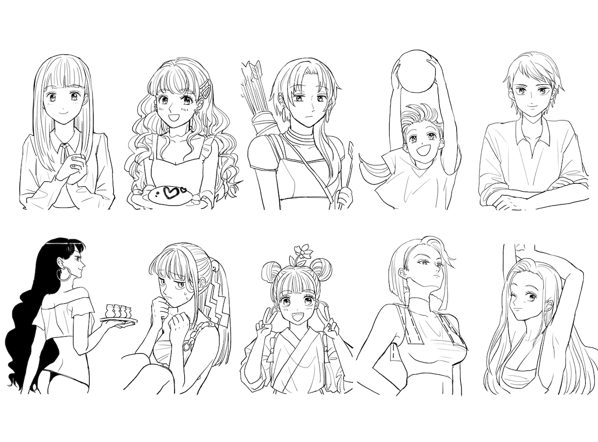 集客力UP✩.*˚可愛いアイコンを描きます 目を惹く♪可愛くキャッチ―なイラストであなたを表現！ イメージ5