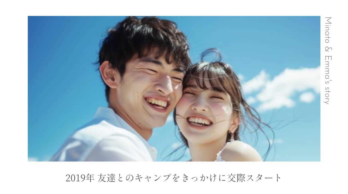 おしゃれ｜写真多｜プロフィールムービーを制作します 写真61枚！洋風スタイリッシュでお洒落な結婚式ムービーです！ イメージ5