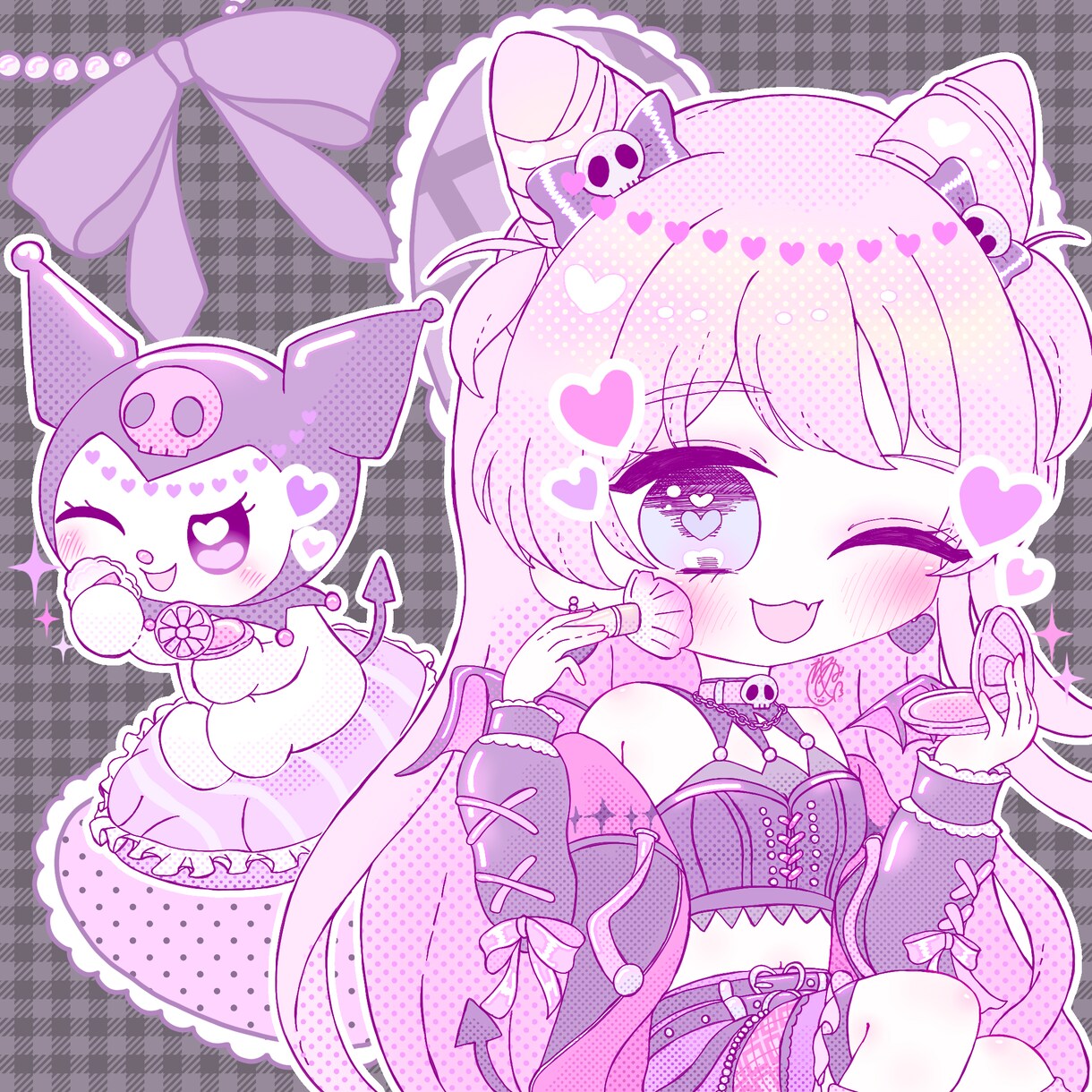 可愛い1枚絵を描きます バストアップから細かいイラストまで、幅広く対応可能です！ イメージ6