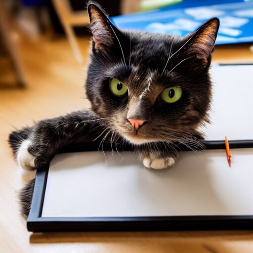 猫のホワイトボードを販売しています WEBサイトなどで、お知らせ用掲示板にご利用ください。 イメージ4