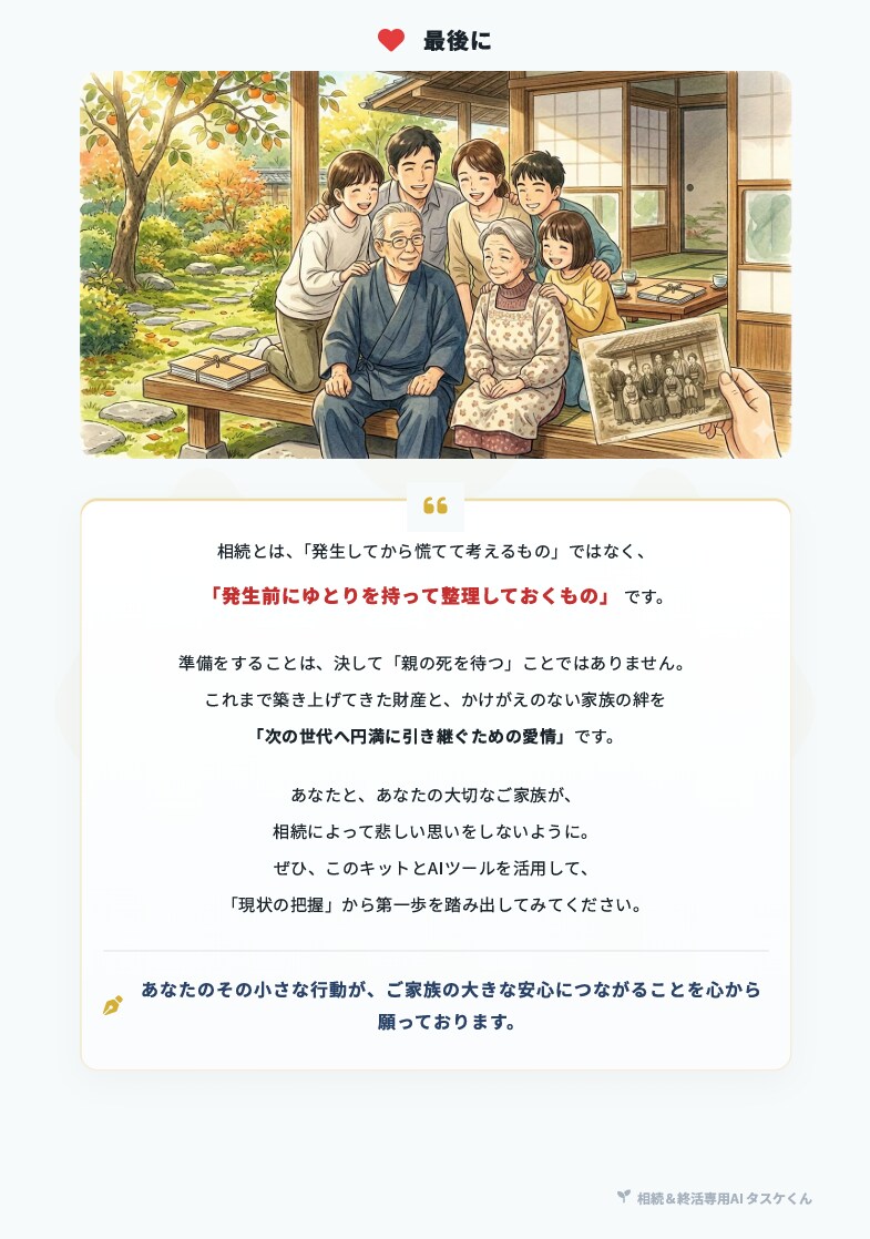 相続の悩み相談（相続AI+リスク診断特典）承ります 争族リスクや税金負担度を可視化するWEB診断＋AI相談 イメージ6