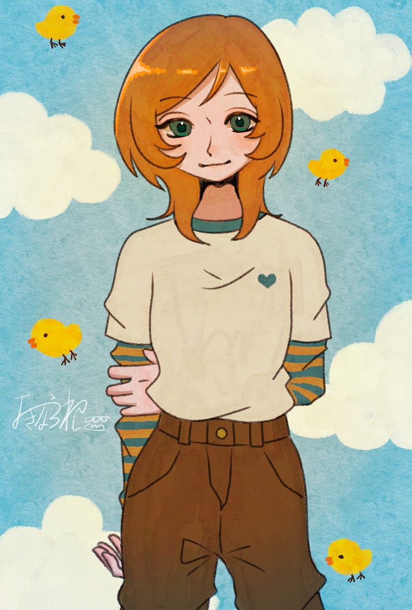 やさしい人物イラストを制作します 優しいタッチのイラストがお好きな方、お気軽にご相談ください♪ イメージ3