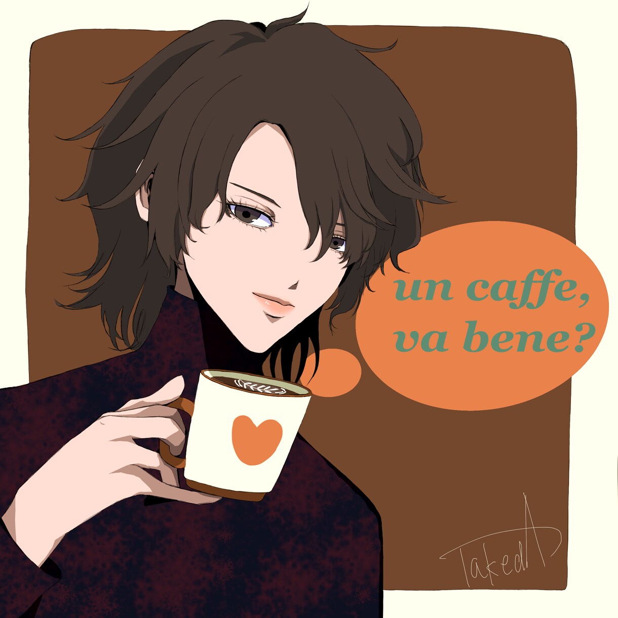 シックなイラストを描きます カラーにこだわってアートライクに仕上げます！ イメージ1