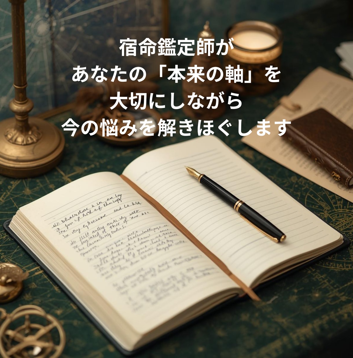 明日が楽しみ！50代女性の為の『心と運氣』整えます 一人で抱えないで。夜の心整理で、明日の朝を笑顔で始めよう イメージ3