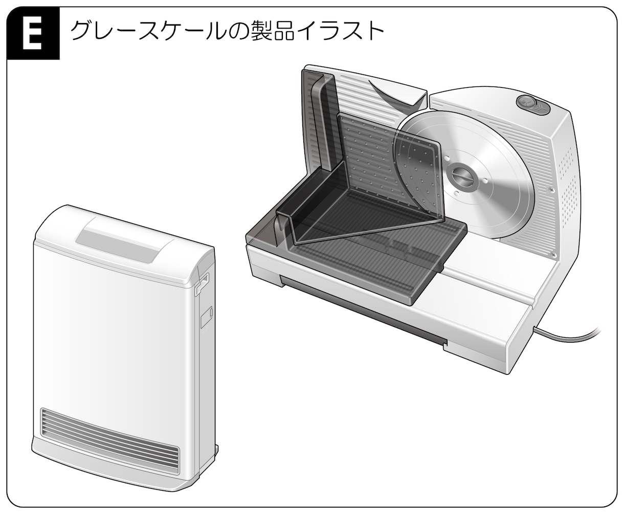 取扱説明書等のテクニカルイラストを制作します 実務経験20年　解りやすい線画イラストを作成します イメージ6