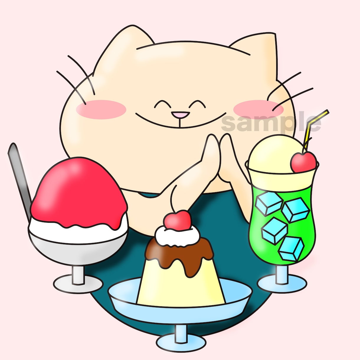 猫専門のイラストレーターがあなたを擬猫化します 商用利用◎服、持ち物、アイテム、ポーズ指定、いくつでも無料！ イメージ8