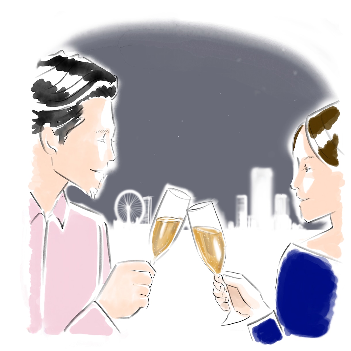透明水彩でシズル感のある食べのもイラスト描きます 写真より美味しそう！おしゃれで映える食べ物イラスト イメージ10