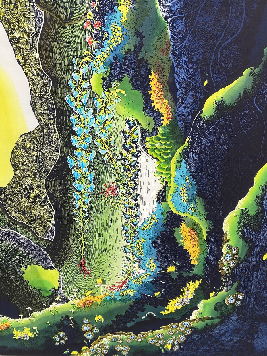 緻密でストーリー性のあるペン画を制作いたします 立ち絵から、1枚絵、風景画まで、ペン画を作成します!! イメージ5