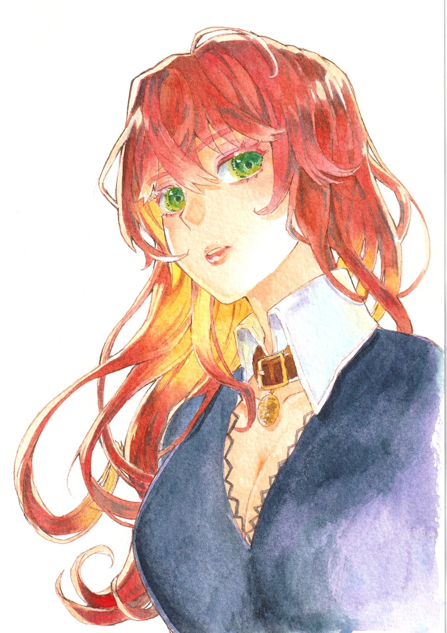あなたのためのアナログイラスト描きます コピック・透明水彩・アクリルを使用したアナログ絵制作 イメージ8