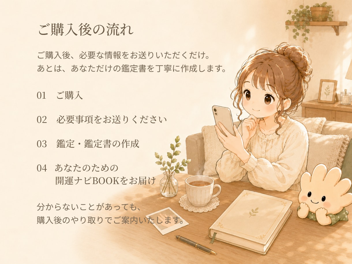 あなたらしい未来へ導く総合鑑定します 自分を知り、これからの一歩を見つける総合鑑定 イメージ5