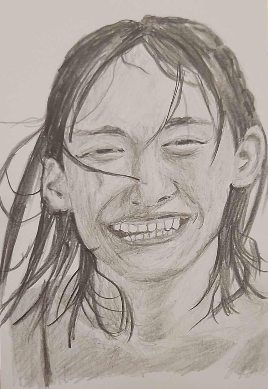 鉛筆で、似顔絵を描きます リアルな、ペットや、人物の鉛筆似顔絵。 イメージ3