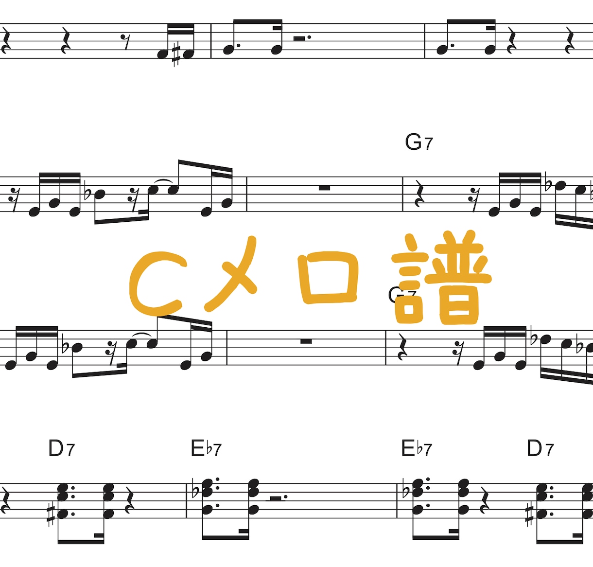 バンド向け耳コピ、採譜承ります キーボード、ピアノの耳コピ。ポップス、ジャズ、など。 イメージ3