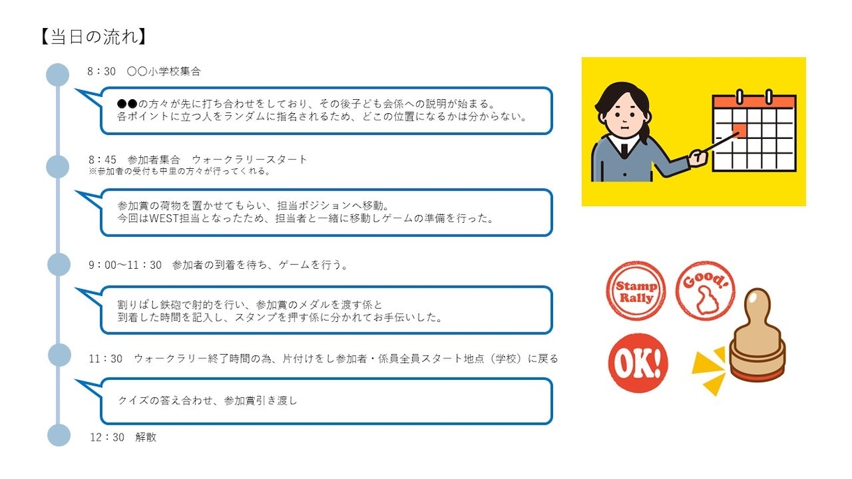 PTA・部活・自治会 役員等の資料作成代行します 丸投げOK！PCが苦手な方もお気軽にご相談ください イメージ5