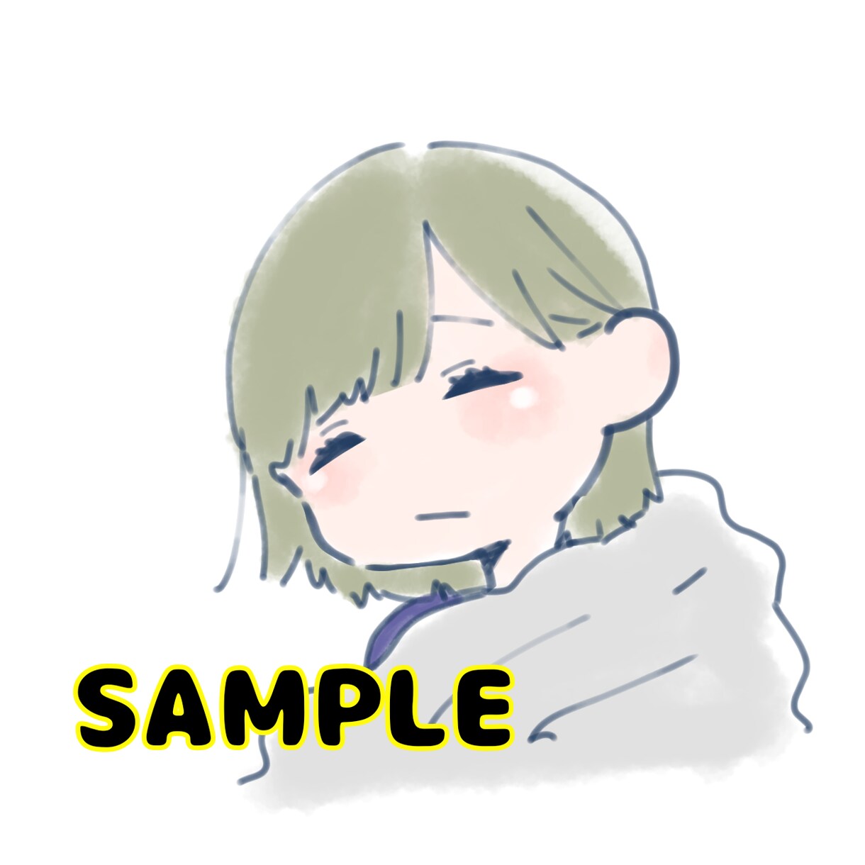 SNSのアイコンを描きます 色々なジャンルのイラストを描けるのでお気軽にお声掛け下さい！ イメージ1