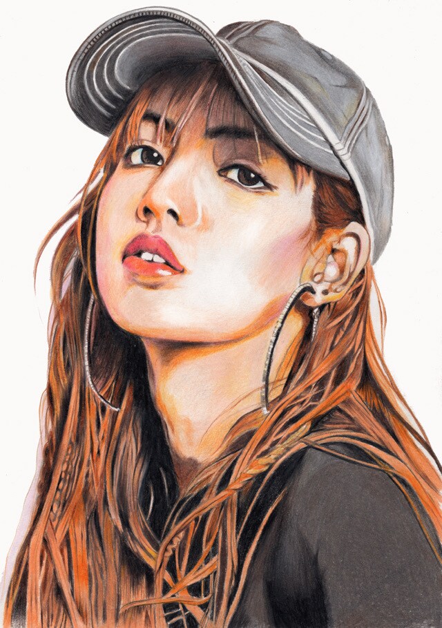 写真を元に高品質な似顔絵をお描きします 可愛い感じの二頭身キャラも製作致します。 イメージ10