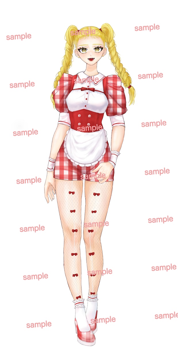 イリアム配信等で使える完成品立ち絵を販売します 表情の滑らかさにこだわって制作した可愛いイリアム立ち絵 イメージ2