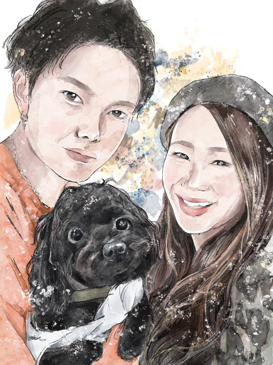 似顔絵やその他何でもイラストかきます 似顔絵ウェルカムボード新居祝いその他SNS用アイコンなど イメージ10