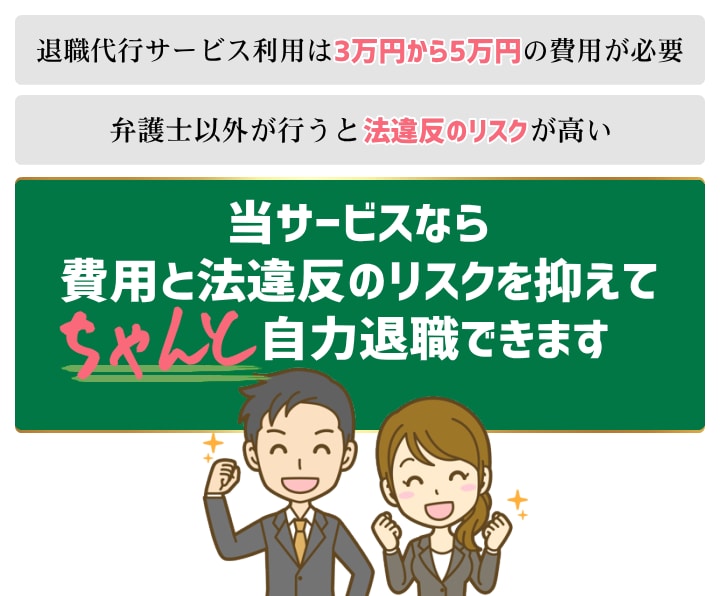 退職するあなたに最適な会社の辞め方をご提案します 会社を辞める決意をした人の力になります。自力で退職できます。 イメージ4