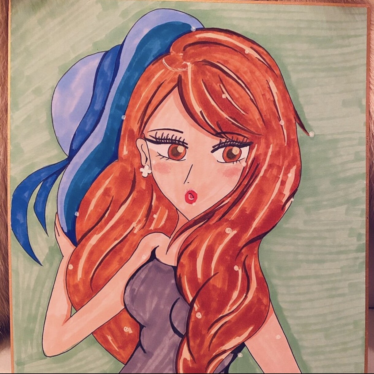 華やかな似顔絵を描きます 美形な似顔絵が得意です！それぞれの方の美しさを引き出します！ イメージ2