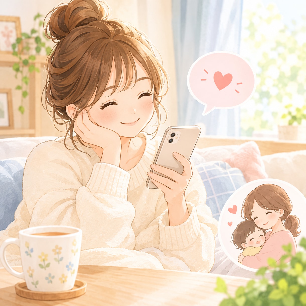 子育て中のママのお話を聞きます 保育士経験を活かして優しく寄り添います。 イメージ1
