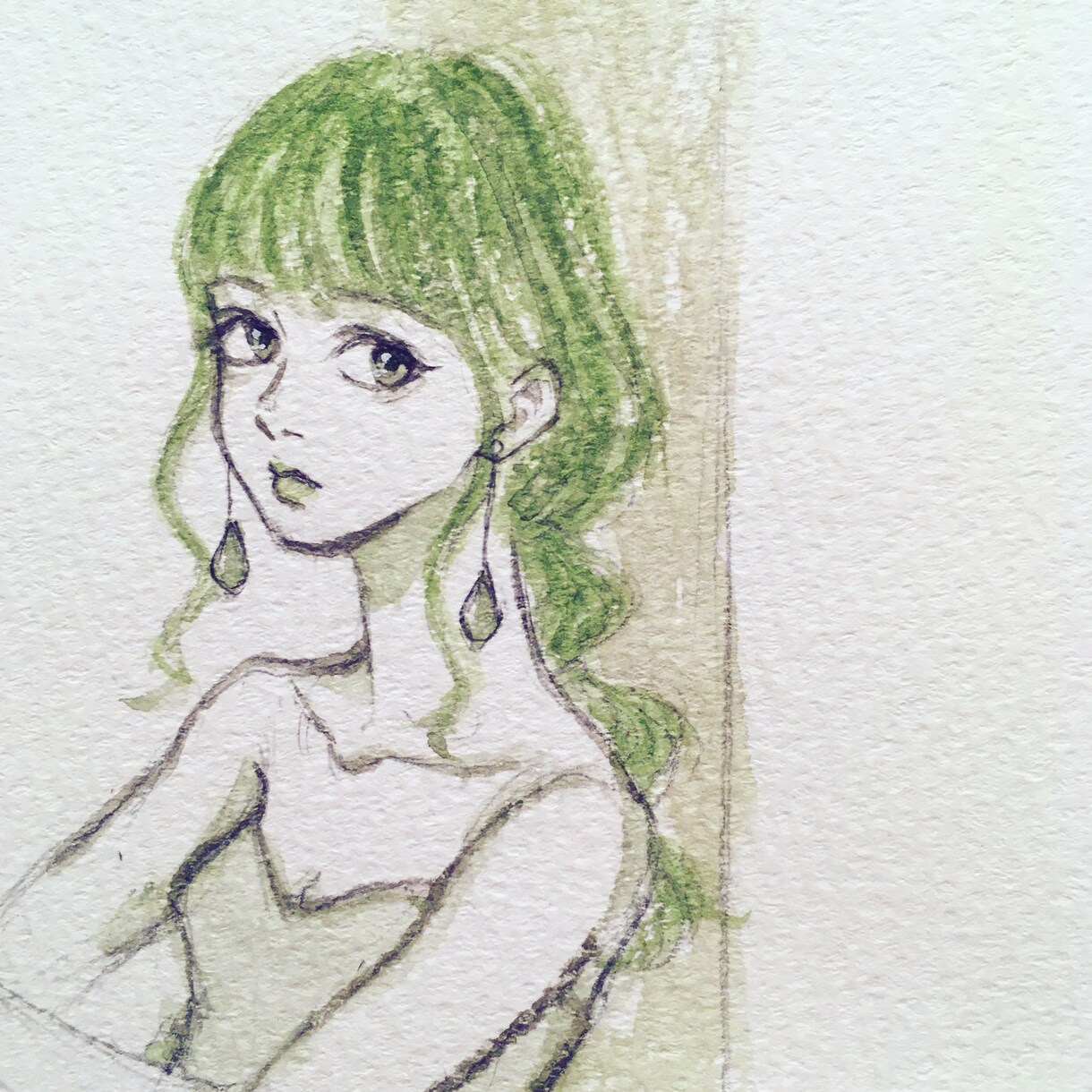 SNS用のアイコンを水彩画風にお描きします 雰囲気のある絵をお届けします！ イメージ1