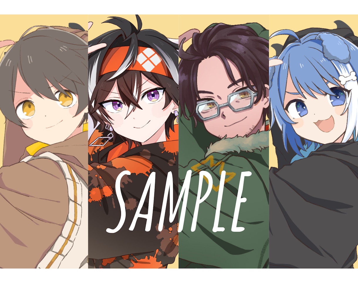歌ってみたに！「グッバイ宣言」描きます グッバイ宣言歌ってみた専用イラストの作成です。 イメージ2
