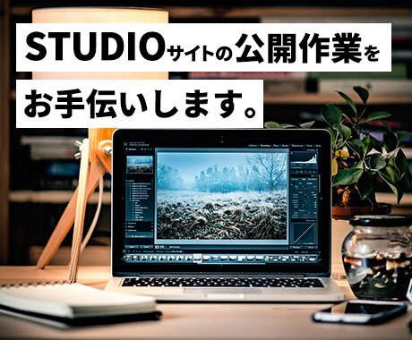 Studioサイトの公開作業をお手伝いします ドメイン接続〜公開まで不安な公開作業をまるっとお任せ イメージ1