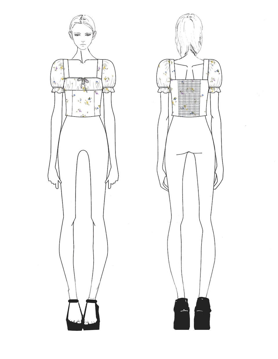 女性向けのファッションデザインイラストを提供します 欧米で経験がある現役デザイナーがデザイン制作します。 イメージ4