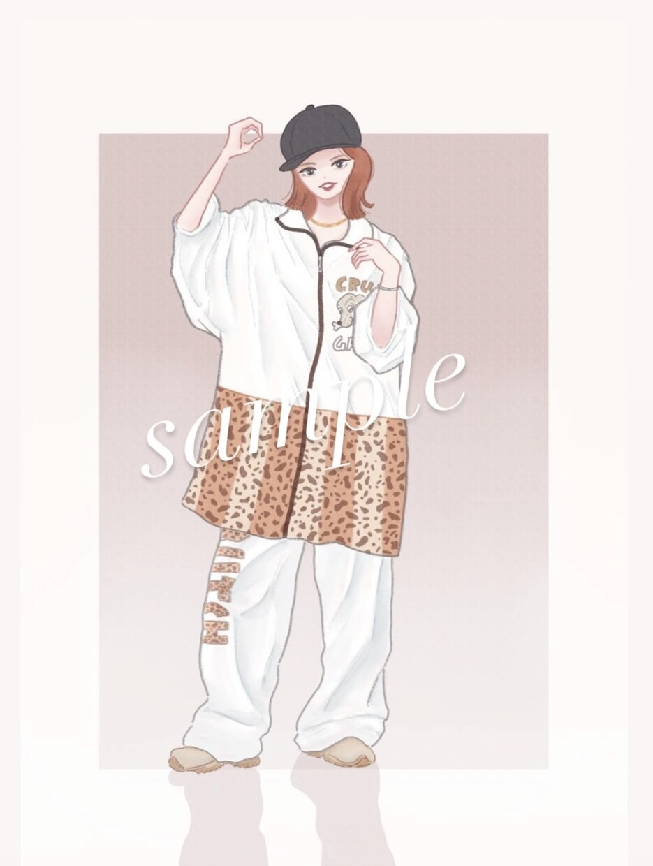 専用ページ/手描き風な似顔絵をお描きします 特定のお客様専用に金額設定しています。 イメージ2