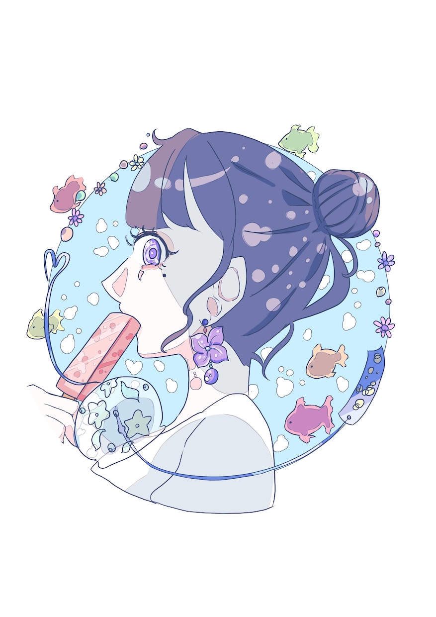 商用利用可◎おしゃれで可愛いSNSアイコン描きます おしゃれ！ほんわか！あなたが思い描くアイコンはいかがですか！ イメージ1