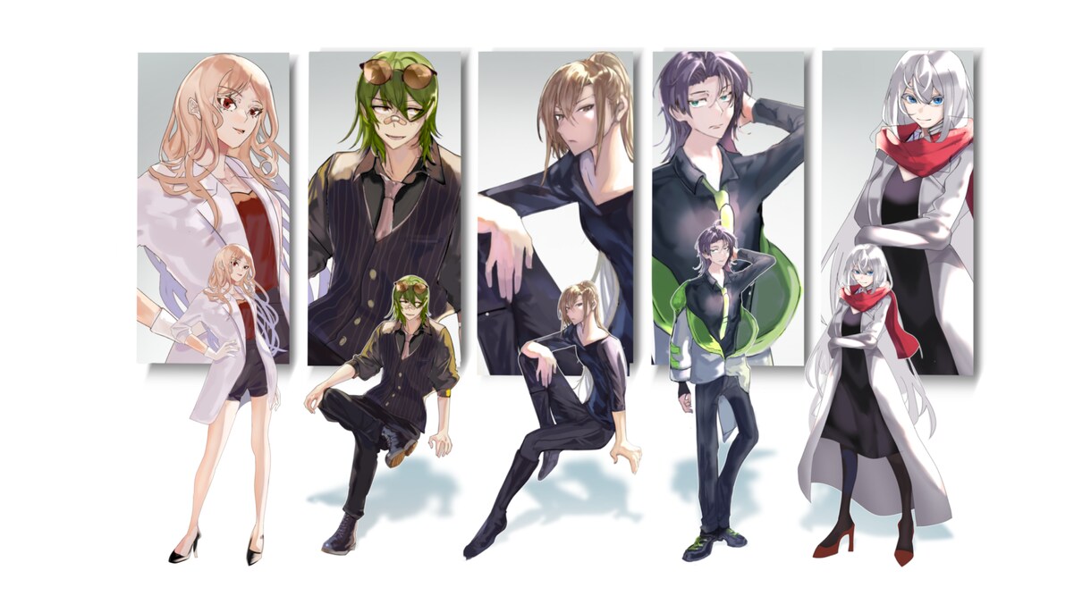 厚塗り×シルエット×光の綺麗なイラストを描きます ただいま絶賛割引中です！最低価格3000円で請け負います！ イメージ1