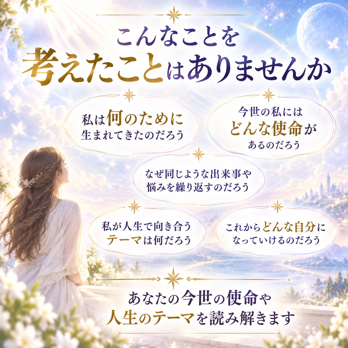 スターシードの使命と人生テーマを詳しく鑑定します 地球の生きづらさ・違和感原因を詳しく読み解きます イメージ3