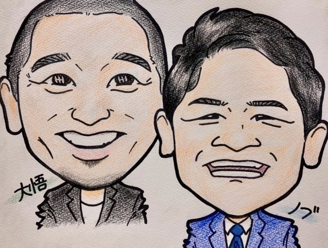 色紙サイズ★似てる！似顔絵をお描きします 記念日や大切な人へのプレゼントにぴったり！ イメージ3