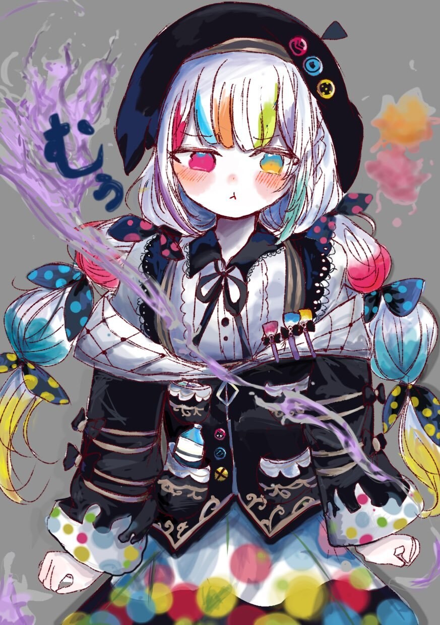 ふわふわかわいいイラスト描きます 柔らかい雰囲気の女の子やかあいい衣装描くのが好き イメージ8