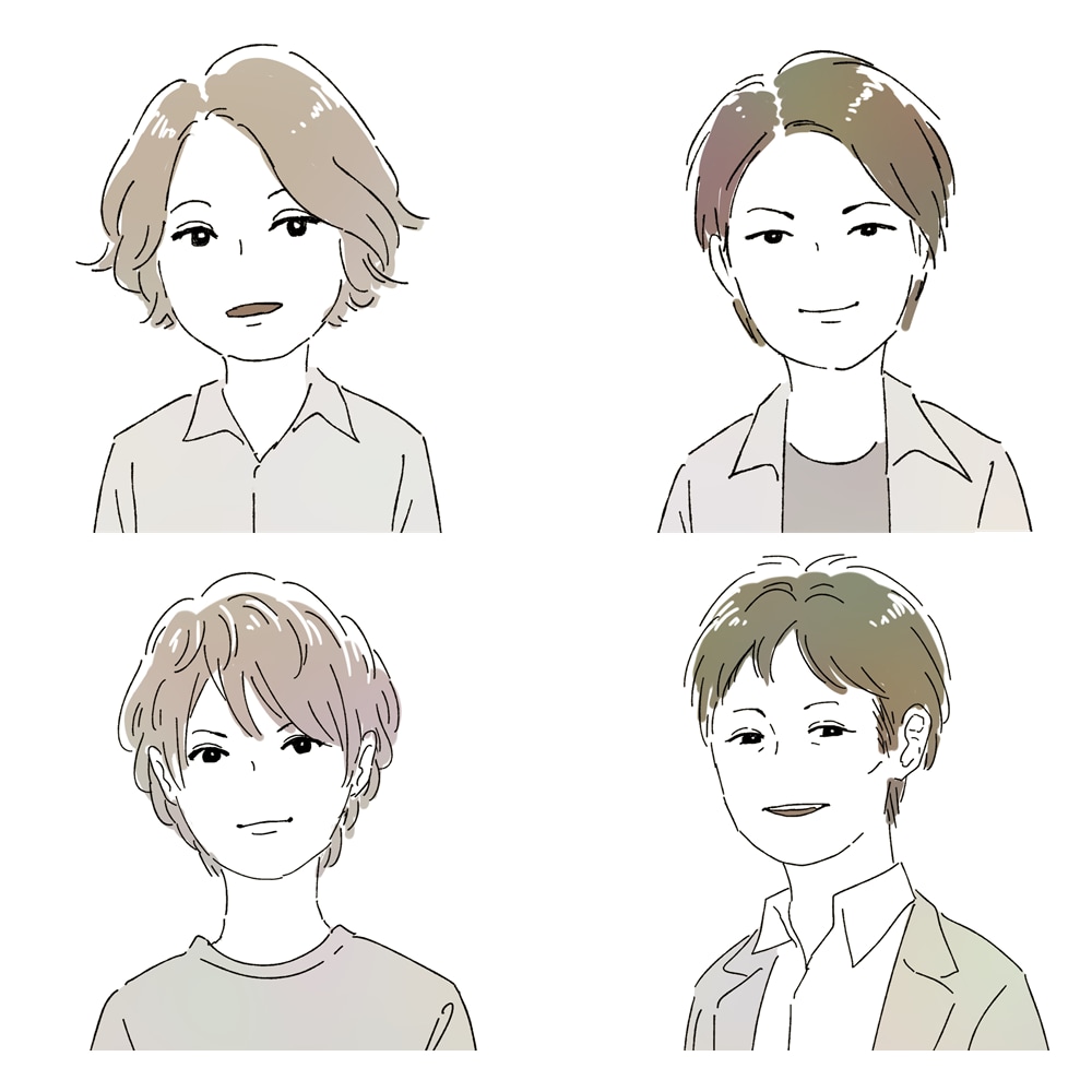 ふんわりやわらかい似顔絵描きます アイコン、プレゼントに◎似せつつかわいい似顔絵描きます！ イメージ1