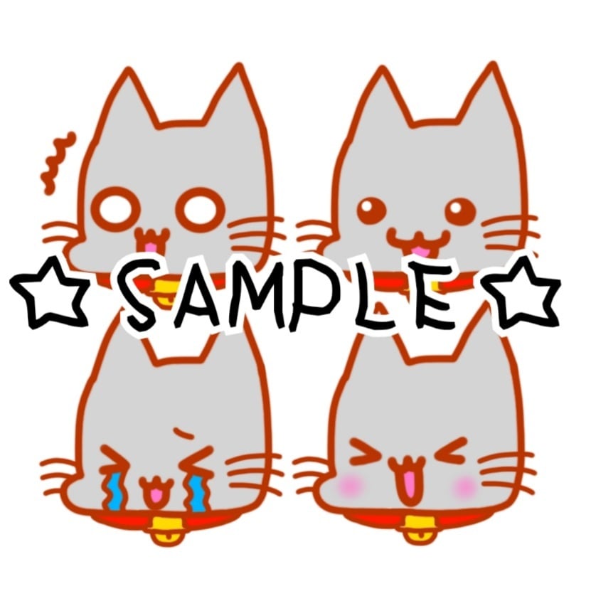 SNS・ブログで使える！ゆるふわ系イラスト描きます 現役美術系大学生が、どこでも使いやすいミニキャラを描きます！ イメージ2