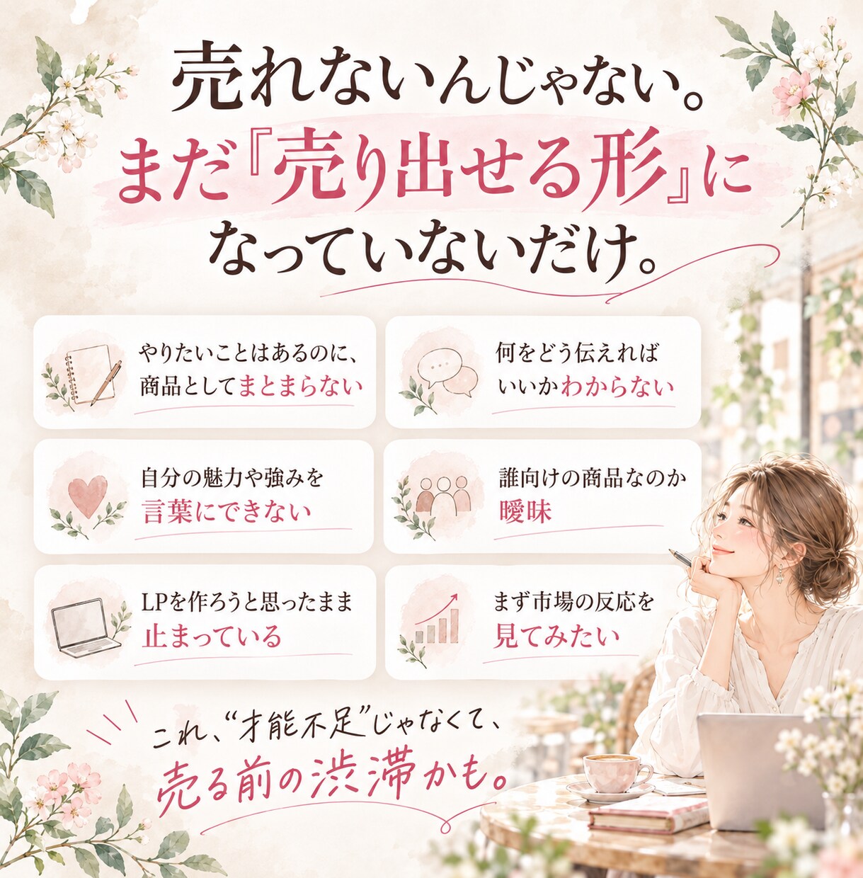 商品整理からWordPressでLP制作します 営業20年｜商品整理・言語化からWeb実装まで イメージ2