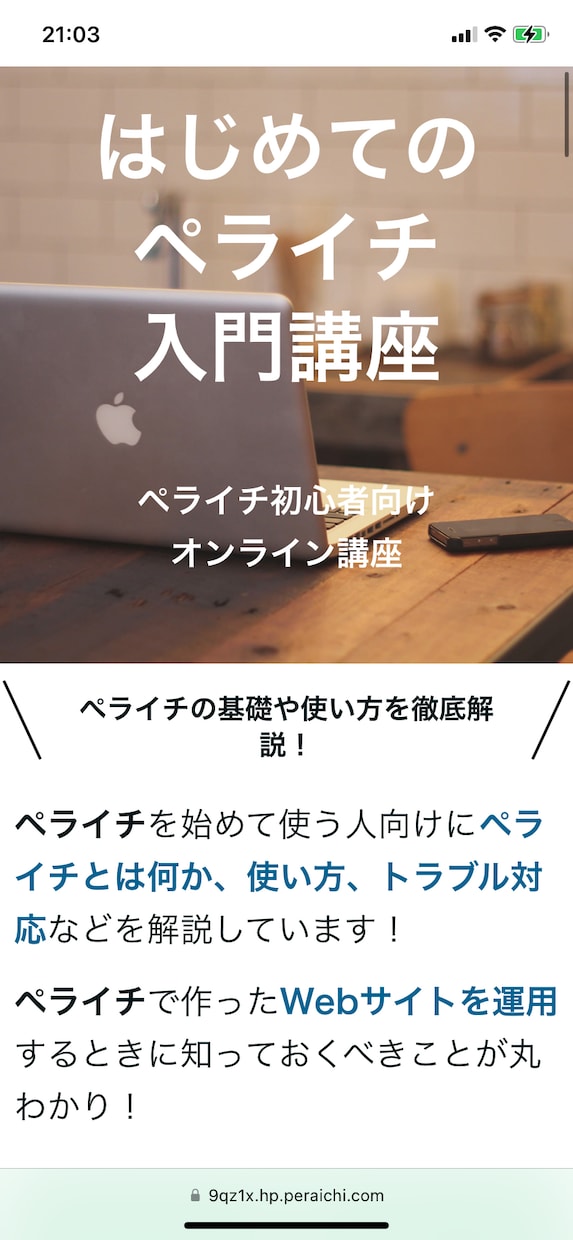 ペライチで人の集まる素敵なLP作成します 売上の上がるLPを安く、現役アパレル店員が作成します！ イメージ2