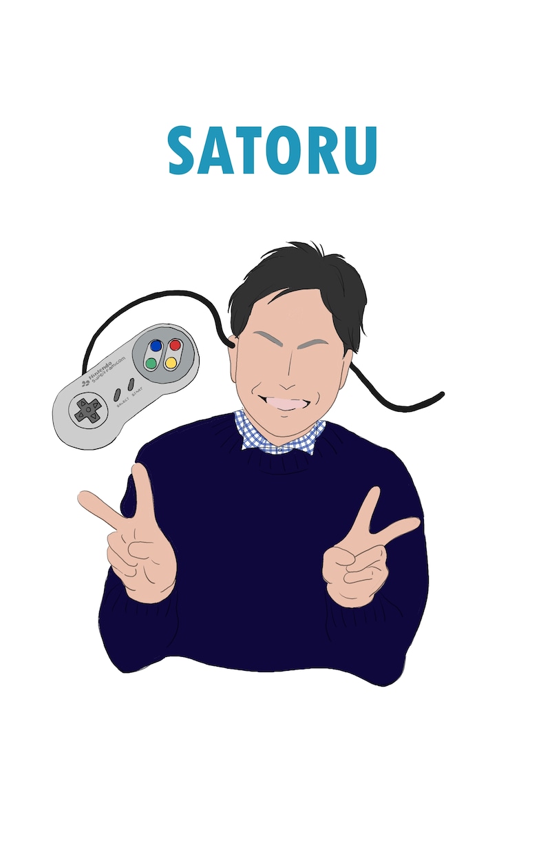エスコートカードや席札に使える似顔絵描きます 着色も込み！胸くらいまで描きます！小物ありも可能！ イメージ7