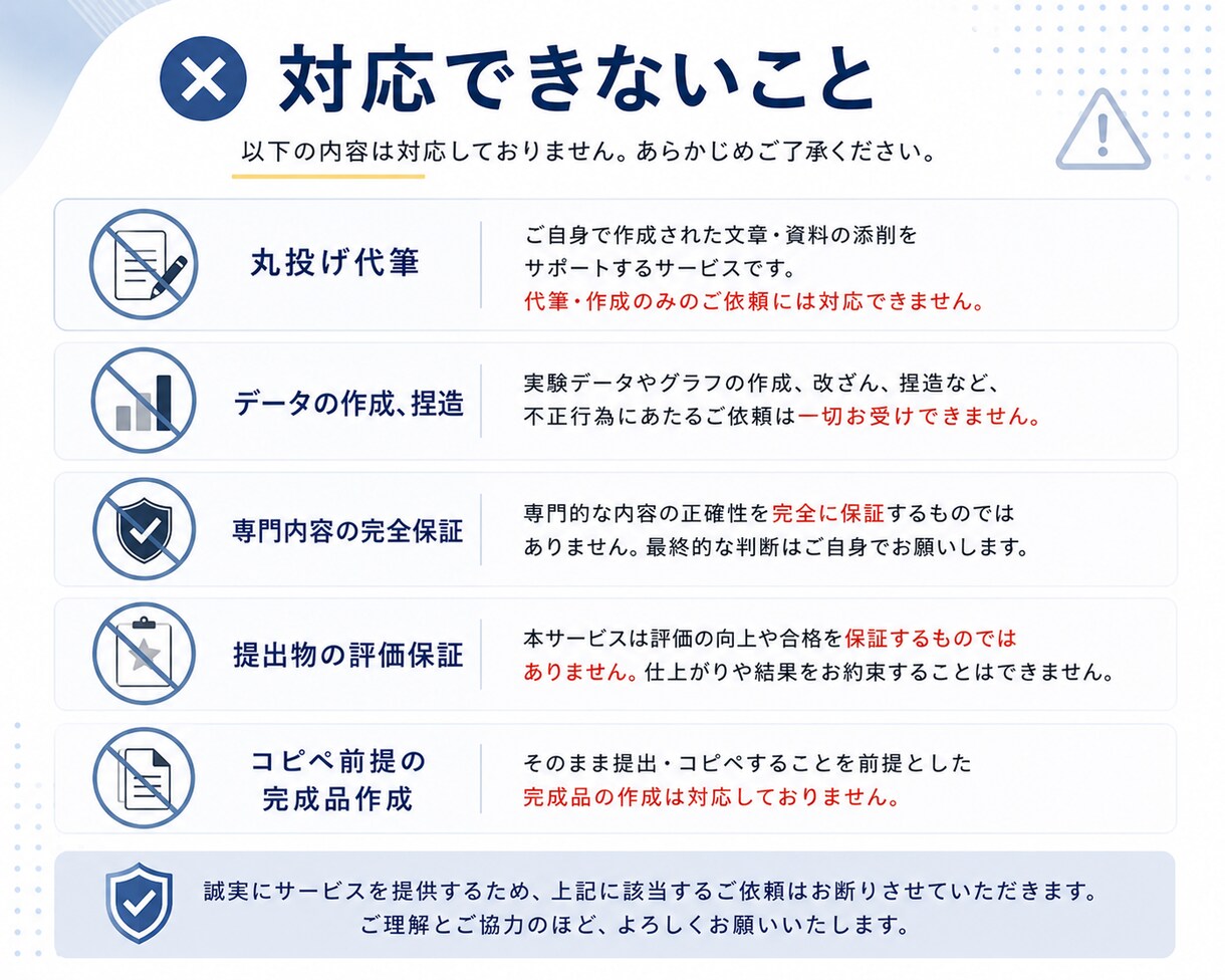 理系レポート・研究発表資料の構成を添削します 伝わりにくい文章や資料を、読み手に伝わる流れへ整理します イメージ5