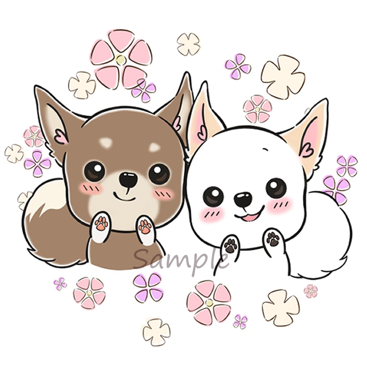 かわいいデフォルメ動物♡描きます おまかせコース!お好きな動物やペットを可愛らしくデフォルメ★ イメージ2