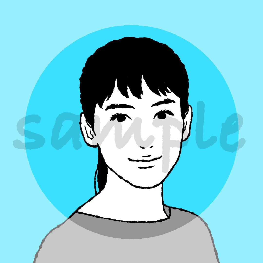 SNSアイコン用★美人・個性的アイコン描きます 印象に残るおしゃれなアイコン描きます！ イメージ7