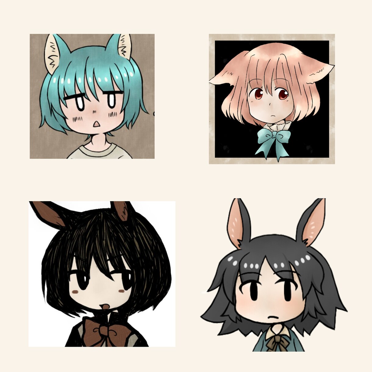 ほんわかしたキャラのSNSアイコンを描きます ほんわかしたアイコンをお求めの方にオススメです。 イメージ2